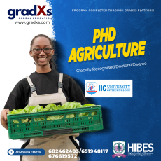 PHD AGRICULTURE